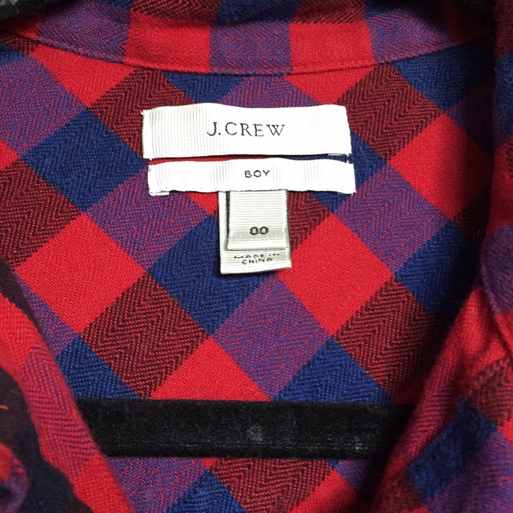 J.Crew checkered button down - Picture 2 of 2